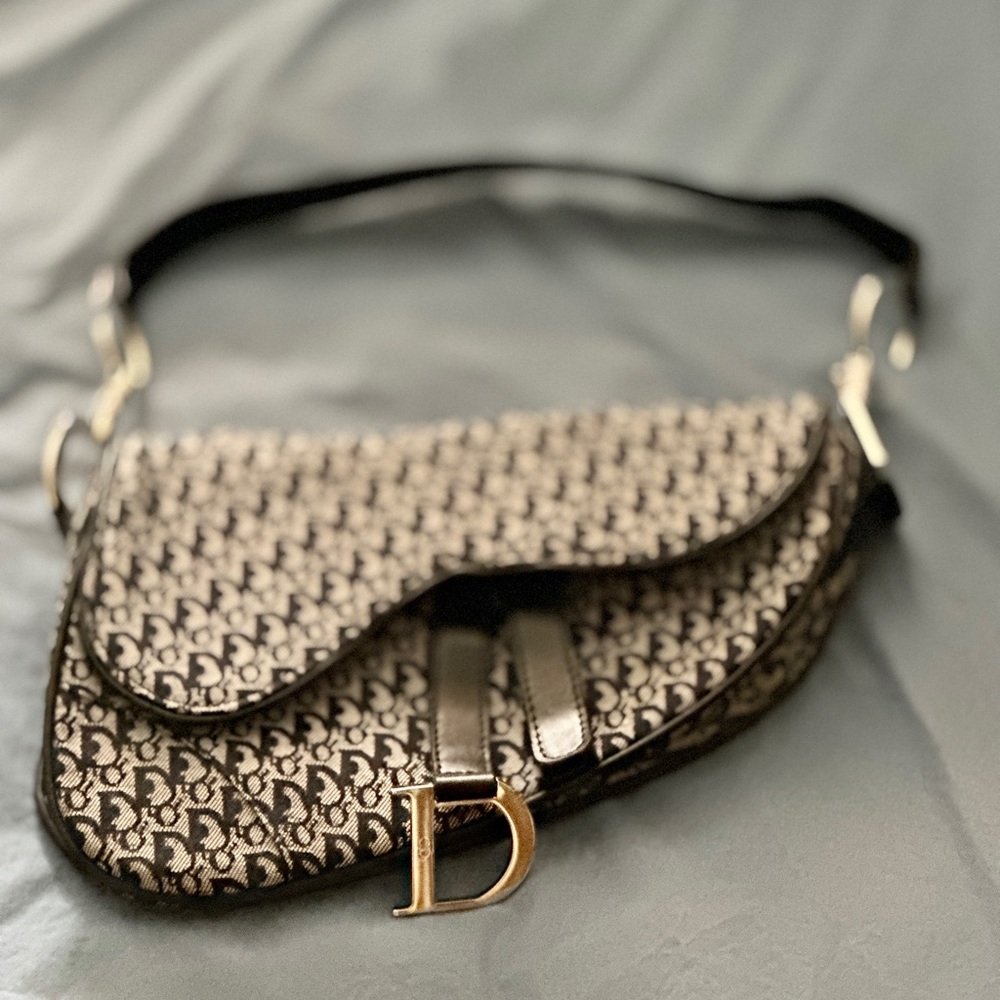 Authentic christian dior shoulder bag